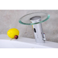 Tempered Glass Automatic Faucet with Button